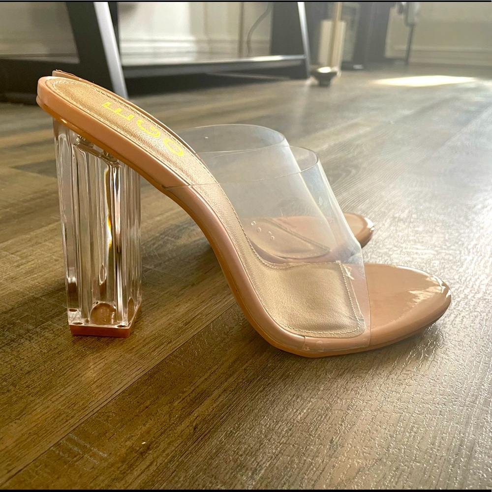 Ego Clear Heeled Sandals